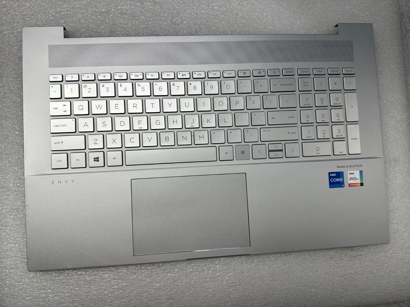 HP 17m-ch0013dx palmrest touch pad keyboard M45795-001 Palmrest Keyboard Assembly product photo 1