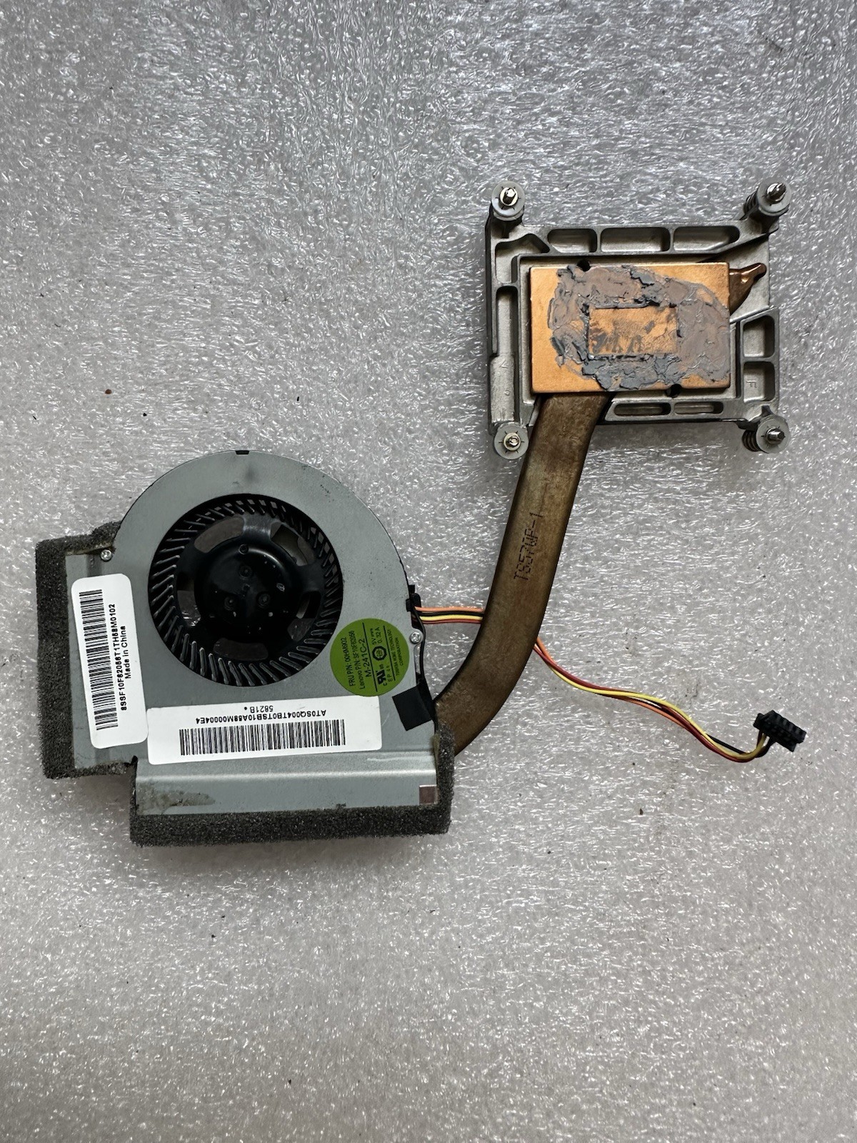 Lenovo Thinkpad T440P CPU fan and heatsink 00HM902 Processor product photo 1