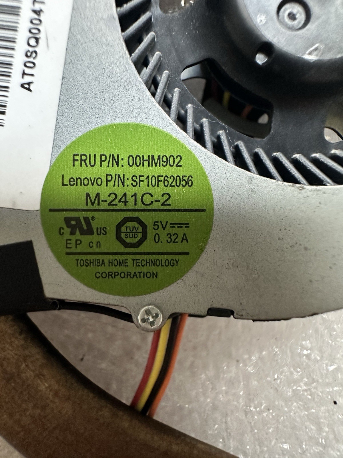 Lenovo Thinkpad T440P CPU fan and heatsink 00HM902 Processor product photo 3
