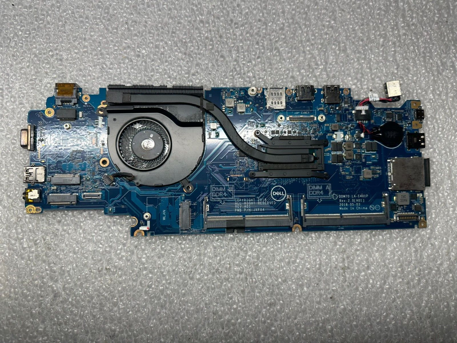 Dell Latitude 5580 i5-7300u Motherboard 8DT9H product photo 1