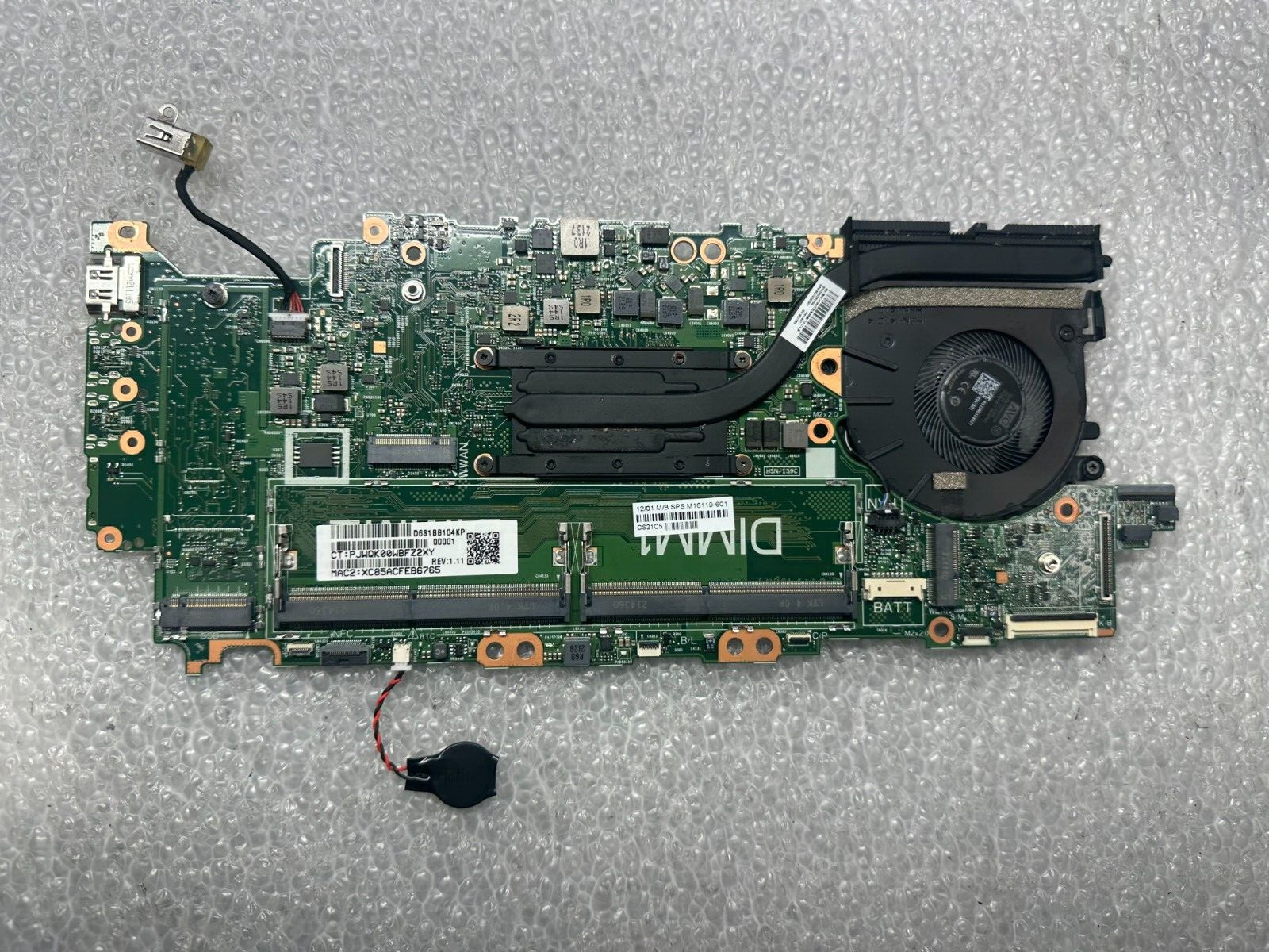 HP mt46 mobile thin client Motherboard AMD Ryzen 3 Pro 4450u w Radeon M16119-601 Processor product photo 1