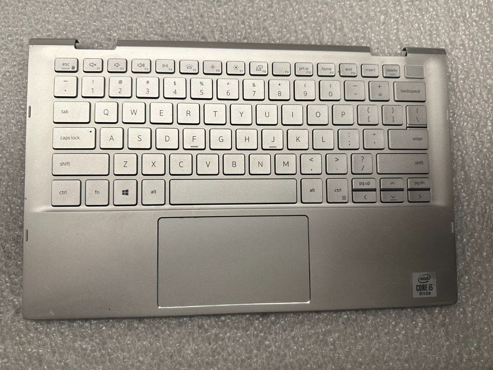 Dell Inspiron 7300 palmrest touch pad keyboard w biometric fingerprint scanner Palmrest Keyboard Assembly 2rvrv product photo 1