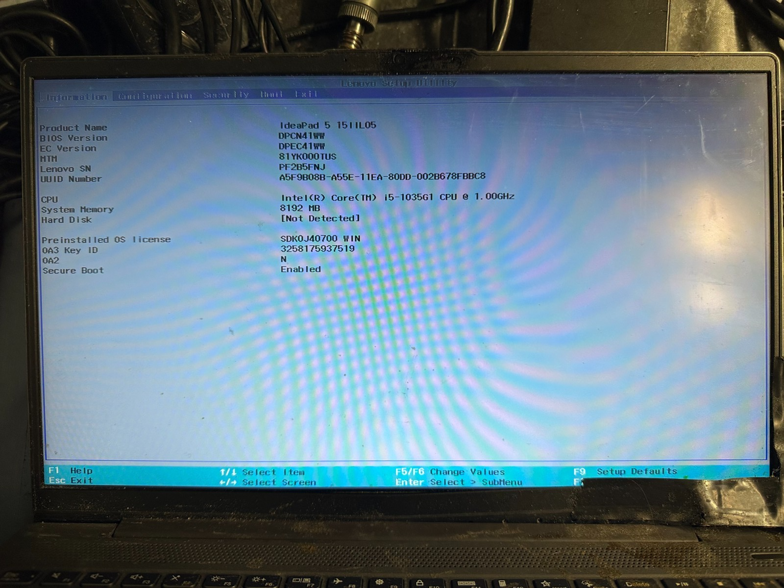 Lenovo Ideapad 5 15iiL05 i5-1035G1 8gb Motherboard 5B20S44043 product photo 3