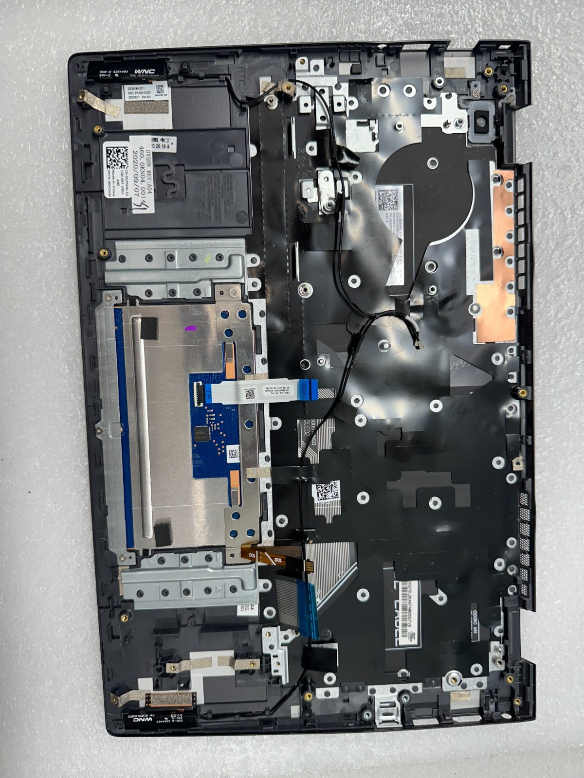 Dell Vostro 14 5401 palmrest touch pad keyboard DY5HN Palmrest Keyboard Assembly product photo 2