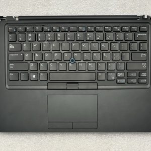 Dell Latitude 5490 14” Laptop Palmrest Touchpad Backlit Keyboard, 7K4V1, Black Palmrest Keyboard Assembly product photo 1