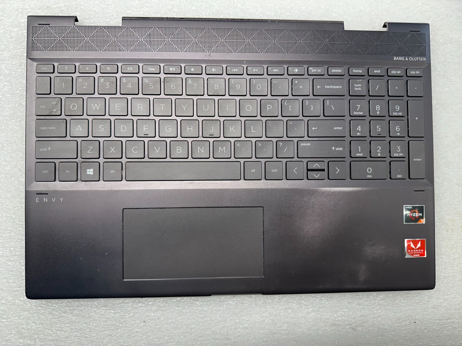 HP 15m-cp0011dx palmrest touch pad keyboard L32763-001 Palmrest Keyboard Assembly product photo 1