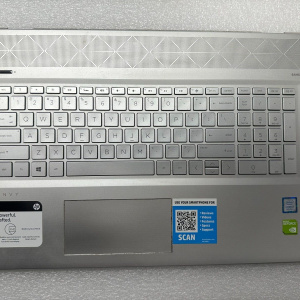 HP 17-bw0013dx palmest touch pad keyboard L20714-001 Palmrest Keyboard Assembly product photo 1