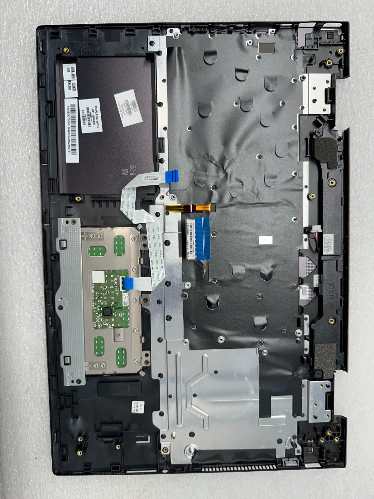 HP 15m-cp0011dx palmrest touch pad keyboard L32763-001 Palmrest Keyboard Assembly product photo 2