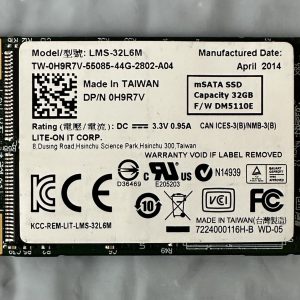 Dell LMS-32L6M PCIe mSATA SSD 32GB LITE-ON IT CORP Drive product photo 1