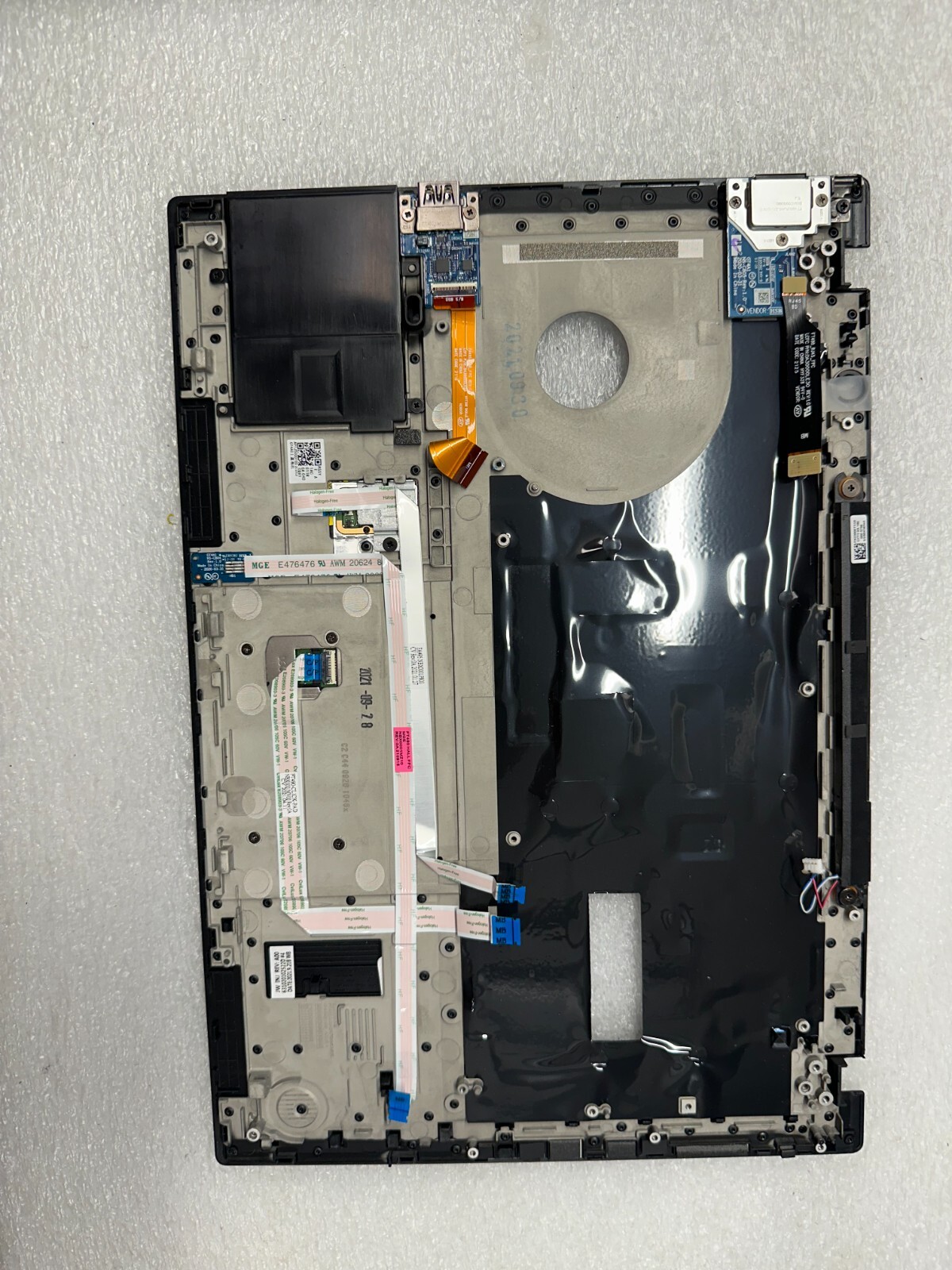 Lenovo Thinkpad T14 20UD, 20UE 14in palrmest touch pad w fingerprint scanner Touchpad 02HK957 product photo 2