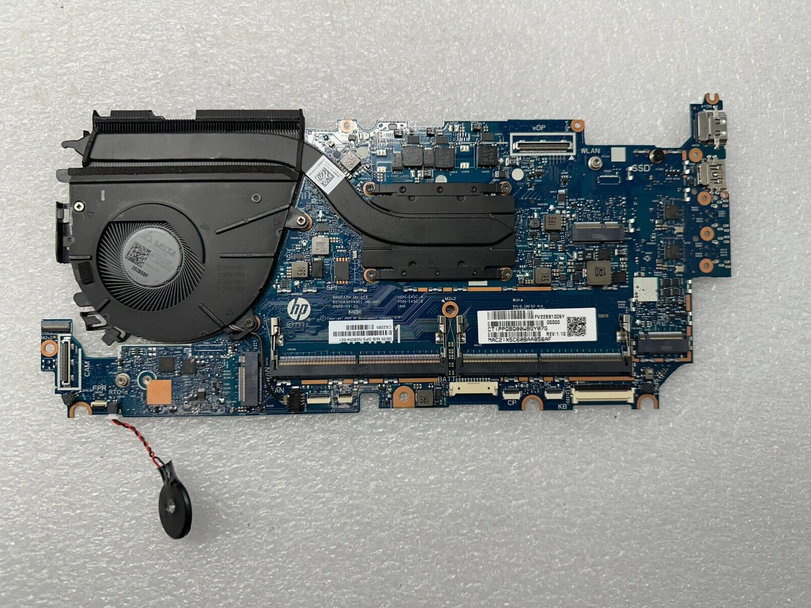 HP Elitebook 840 g9 i7-1265u Motherboard n09054-601 product photo 1