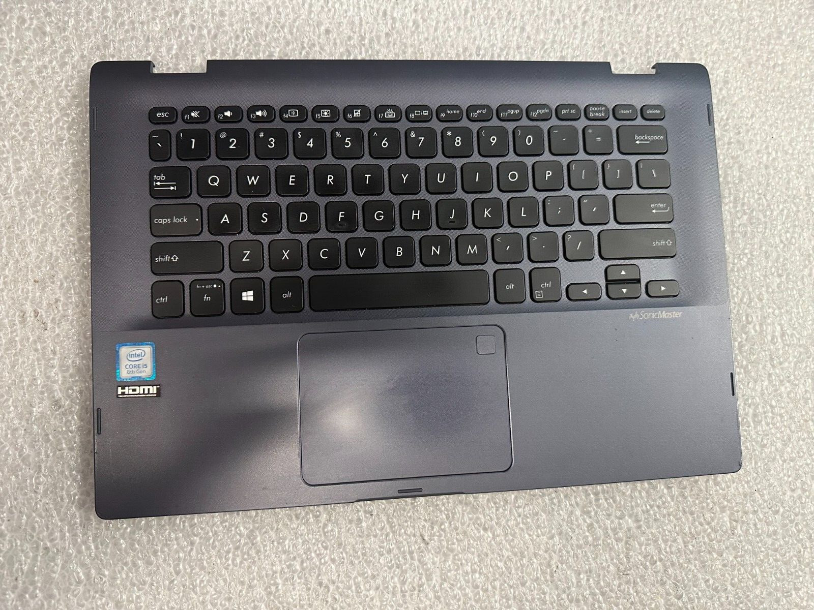 Asus TP412U TP412UA palmrest touch pad keyboard Palmrest Keyboard Assembly 90NB0J71-R31US1 product photo 1