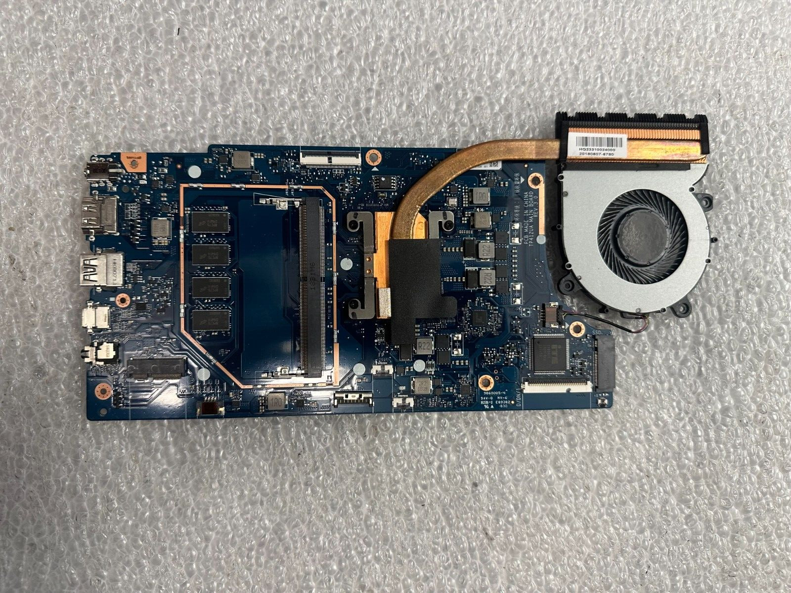 Asus TP412U TP412UA i5-8250u Motherboard 60NB0J70-MB1020 product photo 1
