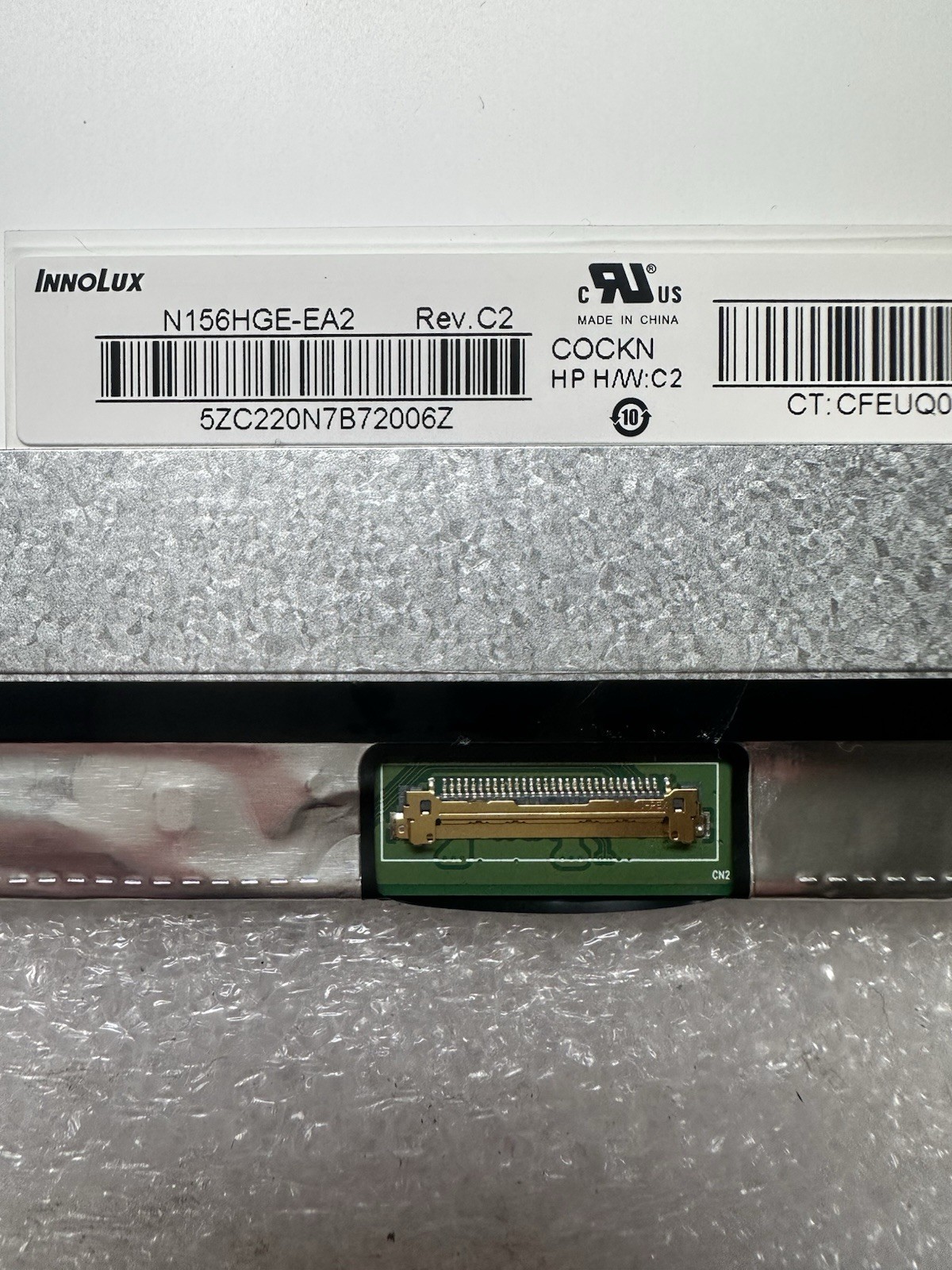 HP ZBOOK 15U G3 G4 15.6" LCD Screen HD Matte 30pin N156HGE-EA2 REV.C2 819354-003 Laptop Screen product photo 4