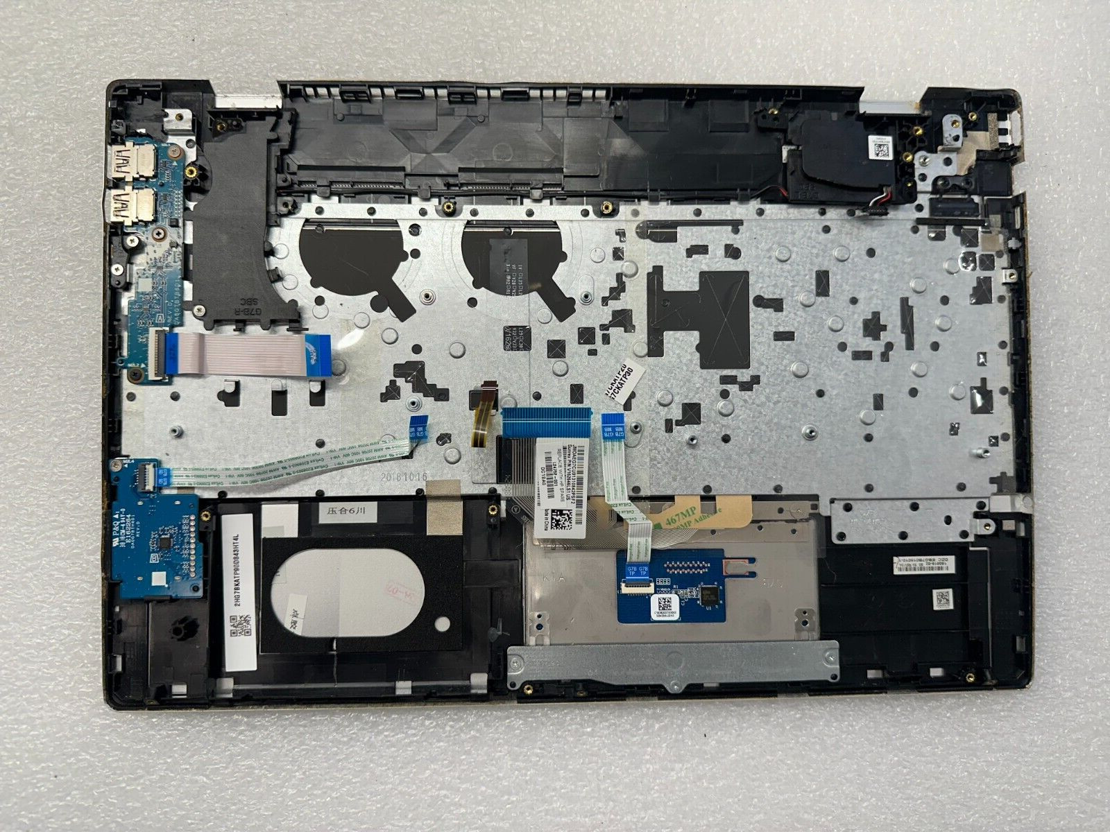 HP 15-cs0085cl palmrest touch pad keyboard L24752-001 Palmrest Keyboard Assembly product photo 2