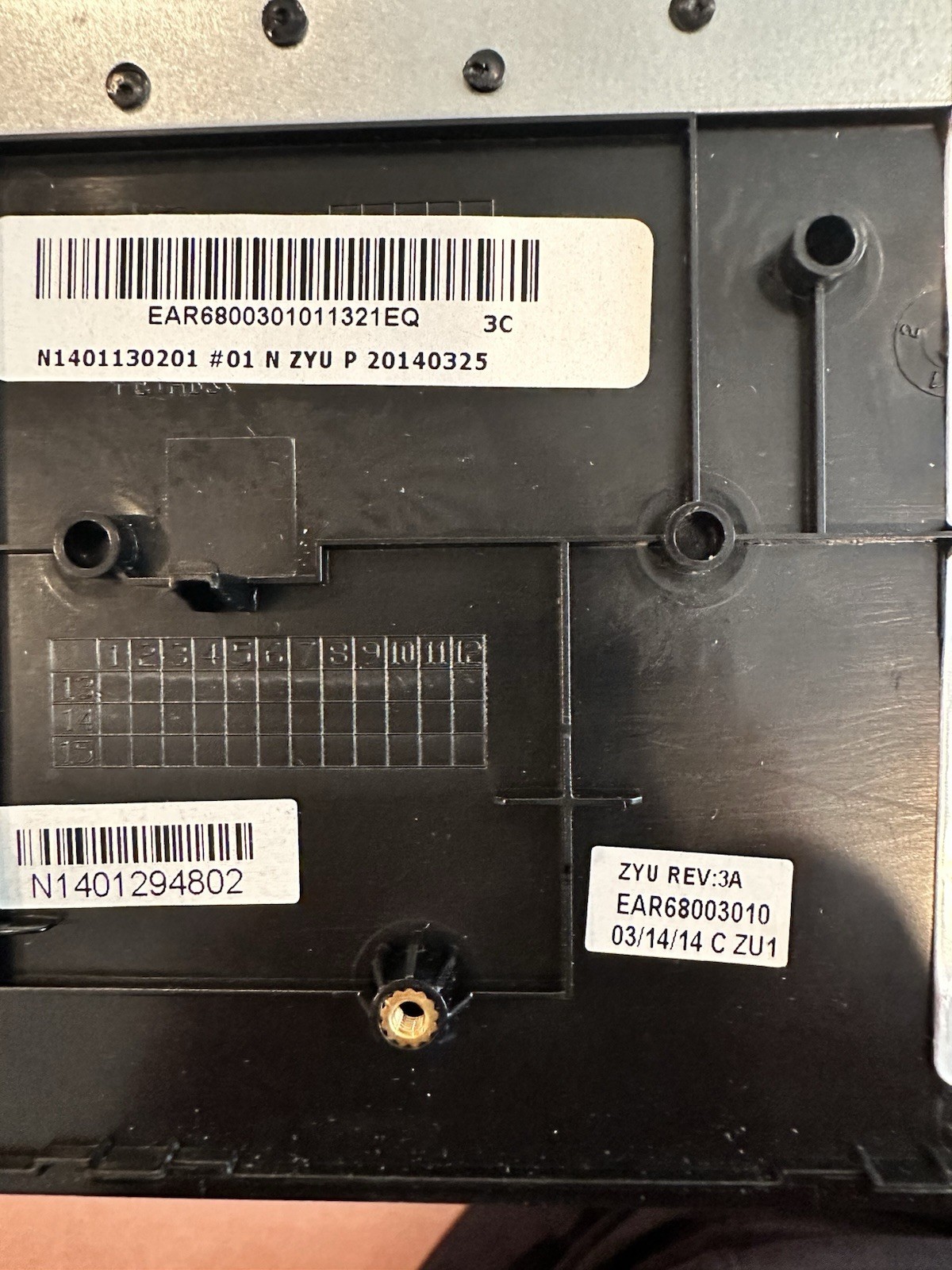HP Pavilion 17-E 17-E146US Palmrest Keyboard Touchpad EAR68003010 720670-001 Blk Palmrest Keyboard Assembly product photo 3