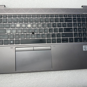 HP ZBOOK Firefly 15 G7 Palmrest US Keyboard Backlit Cover M07494-001 Palmrest Keyboard Assembly product photo 1