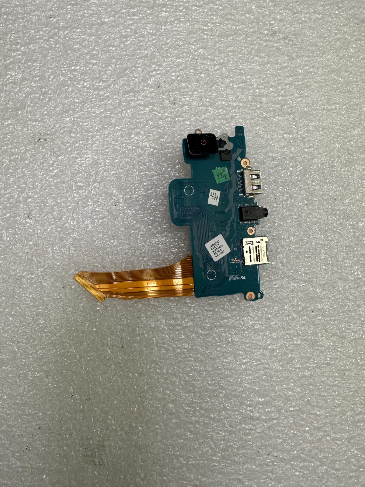 LG One 14z90n power button usb board S14SS067W0YB Power Button Board product photo 2