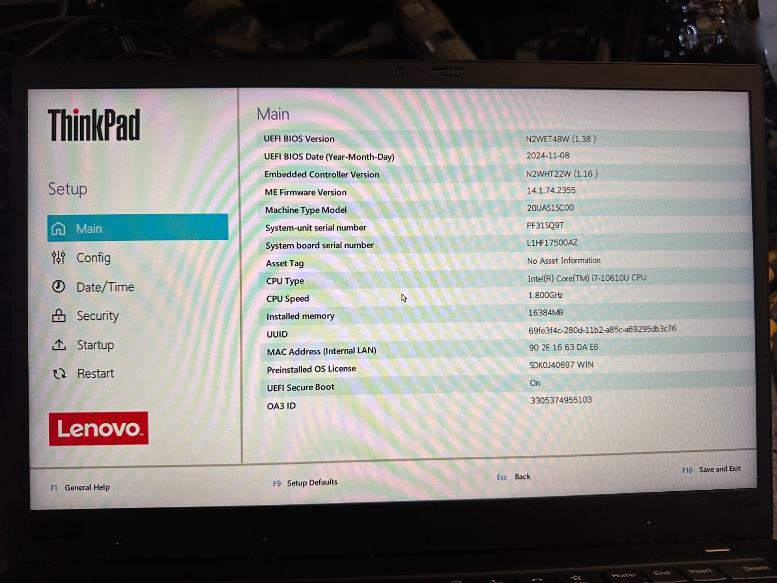 Lenovo Thinkpad X1 Carbon 8th Gen FHD complete touch screen lcd panel display Laptop Screen product photo 3