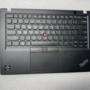 Lenovo Thinkpad T495s 14in palmrest touch pad keyboard 5M11A08626 Palmrest Keyboard Assembly product photo 1