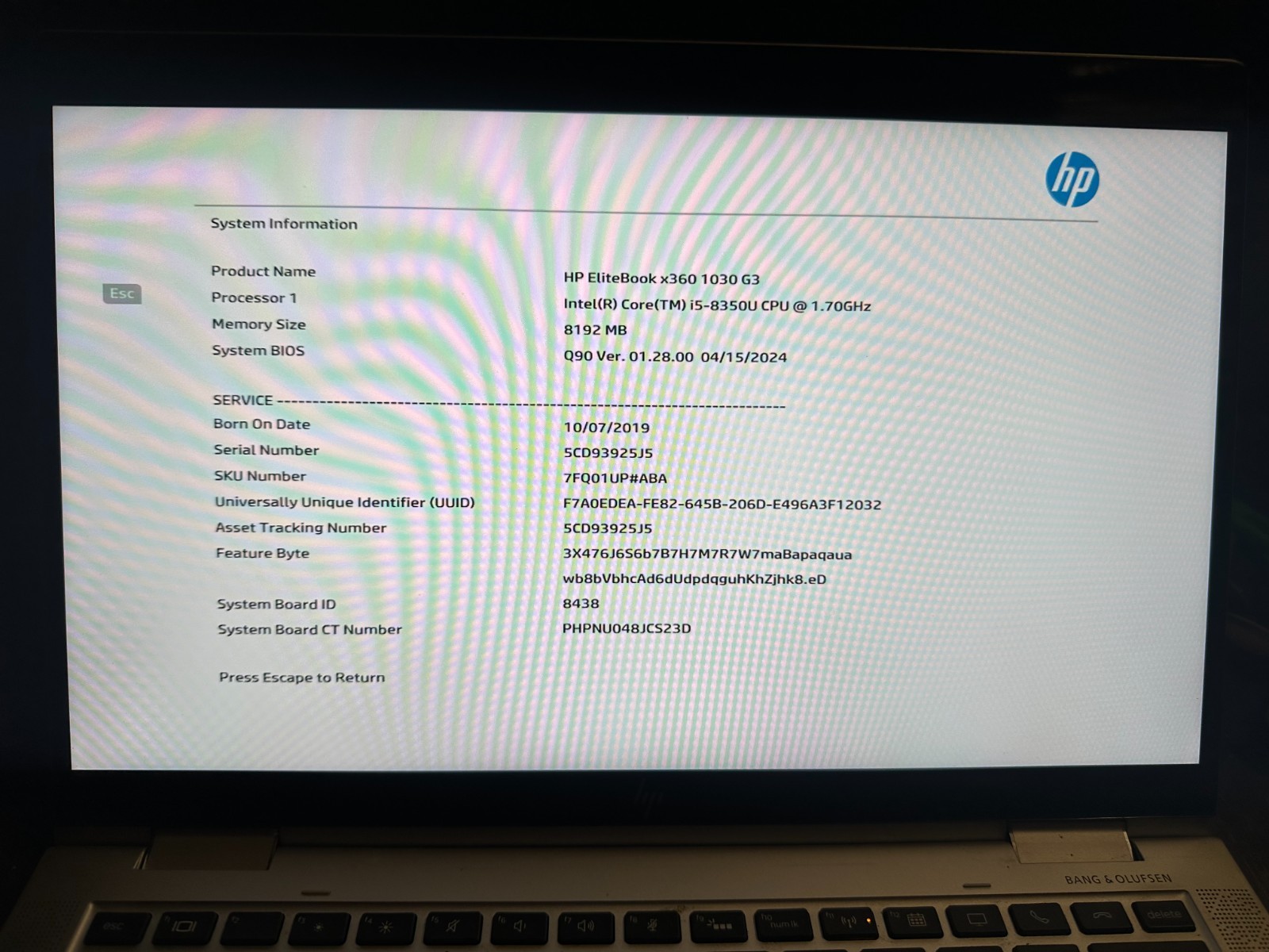 HP Elitebook x360 1030 G3 FHD complete touch screen lcd panel display assembly LCD Screen Assembly product photo 3
