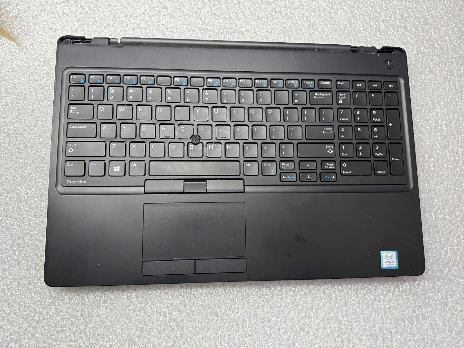 Dell Precsion 3520 Palmrest touch pad keyboard bottom full casing cover housing Palmrest Keyboard Assembly product photo 1
