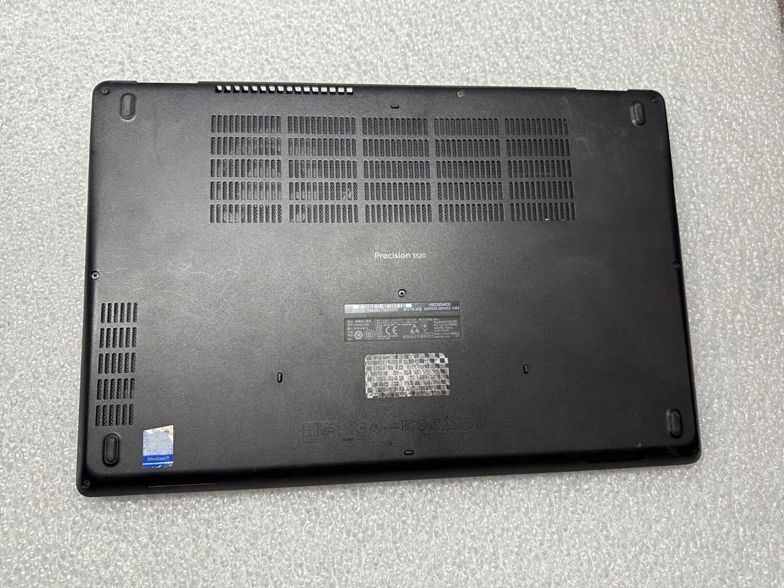 Dell Precsion 3520 Palmrest touch pad keyboard bottom full casing cover housing Palmrest Keyboard Assembly product photo 2