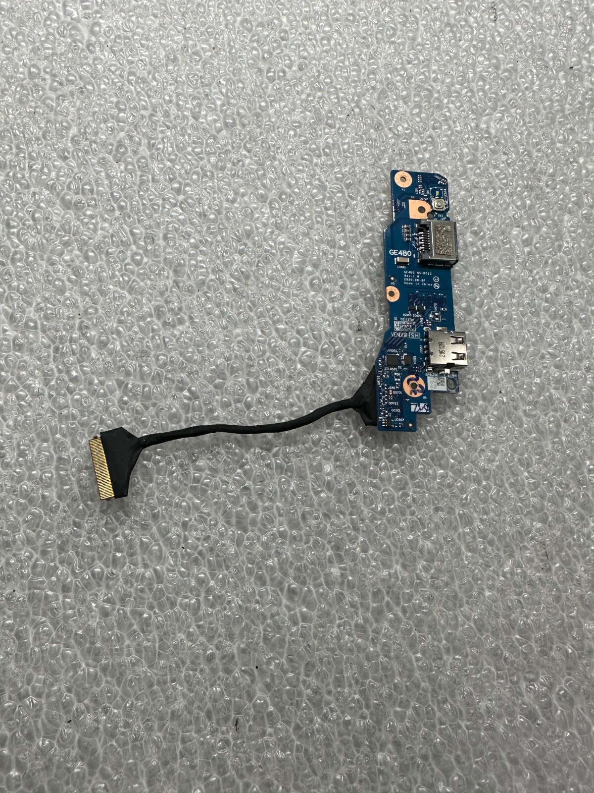 Lenovo Thinkpad E14 Gen 2 Power button board w Cable FRU CARDPOP USB board Laptop Cable 5C50Z44714 product photo 1