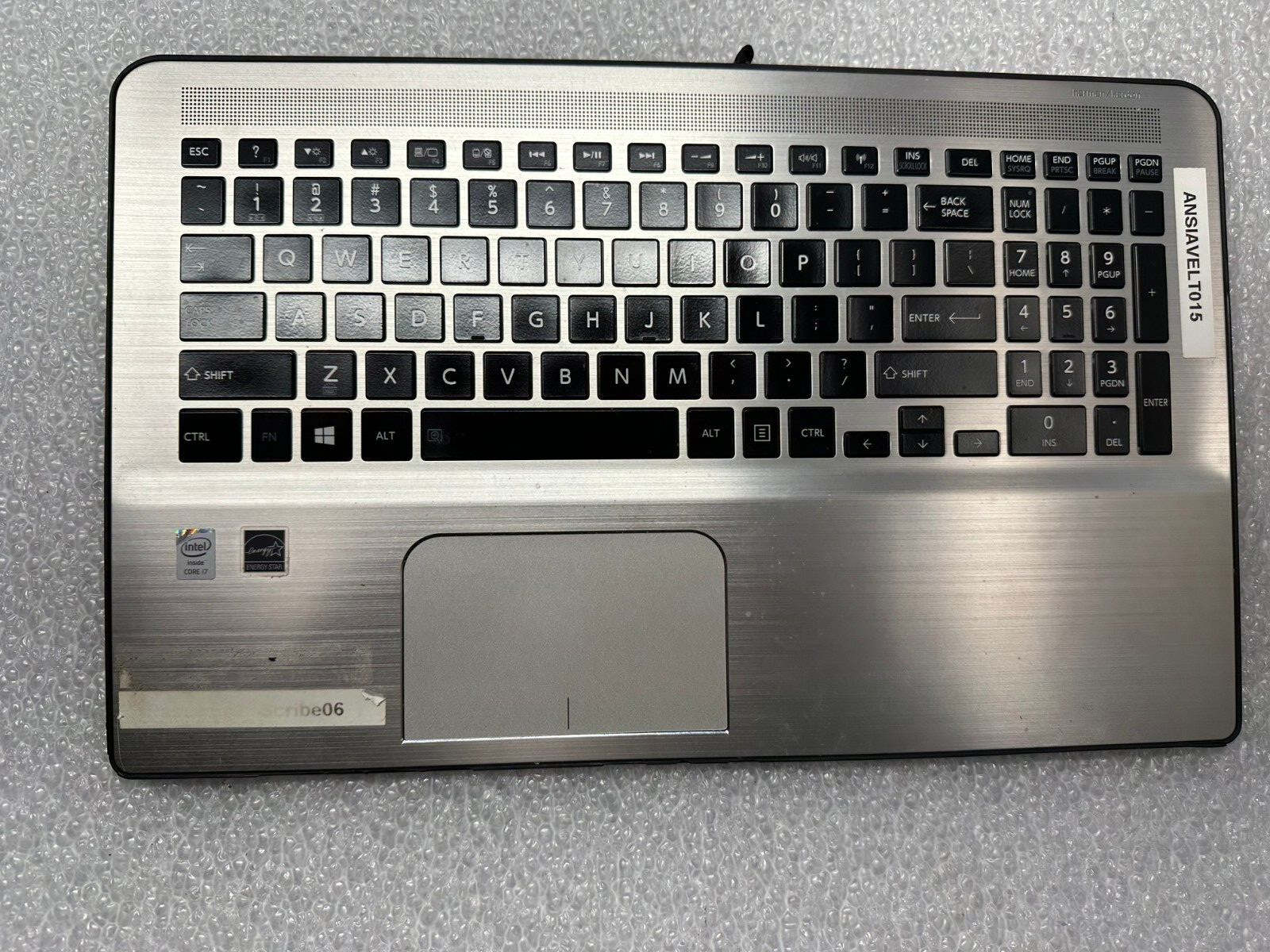 Toshiba P55W-B Series Top Case Palmrest Assembly A000298140 product photo 1