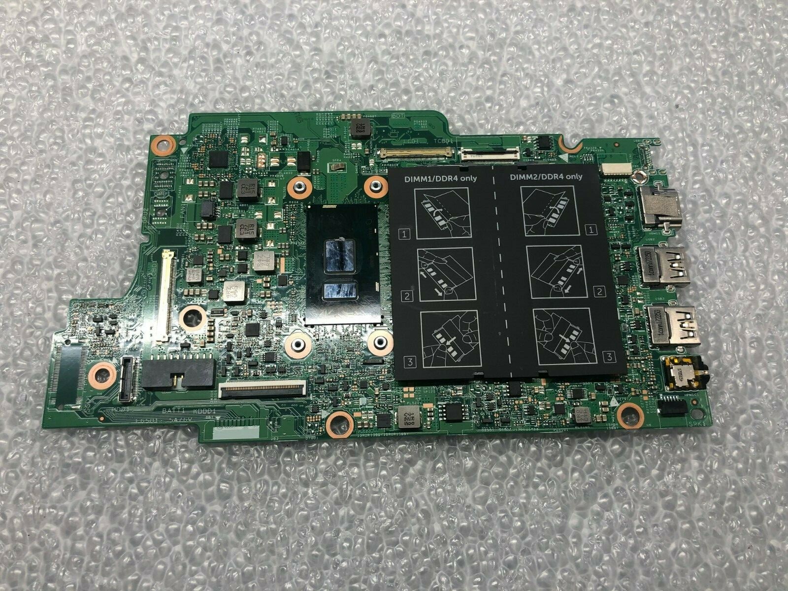 Dell Inspiron 5578 Intel i3-7100U 2.4GHz Motherboard W25G6 Processor product photo 1