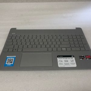 HP 15-ef1021nr 15-ef002enr 15-dy2046ms palmrest touch pad keyboard M17184-001 Palmrest Keyboard Assembly product photo 1
