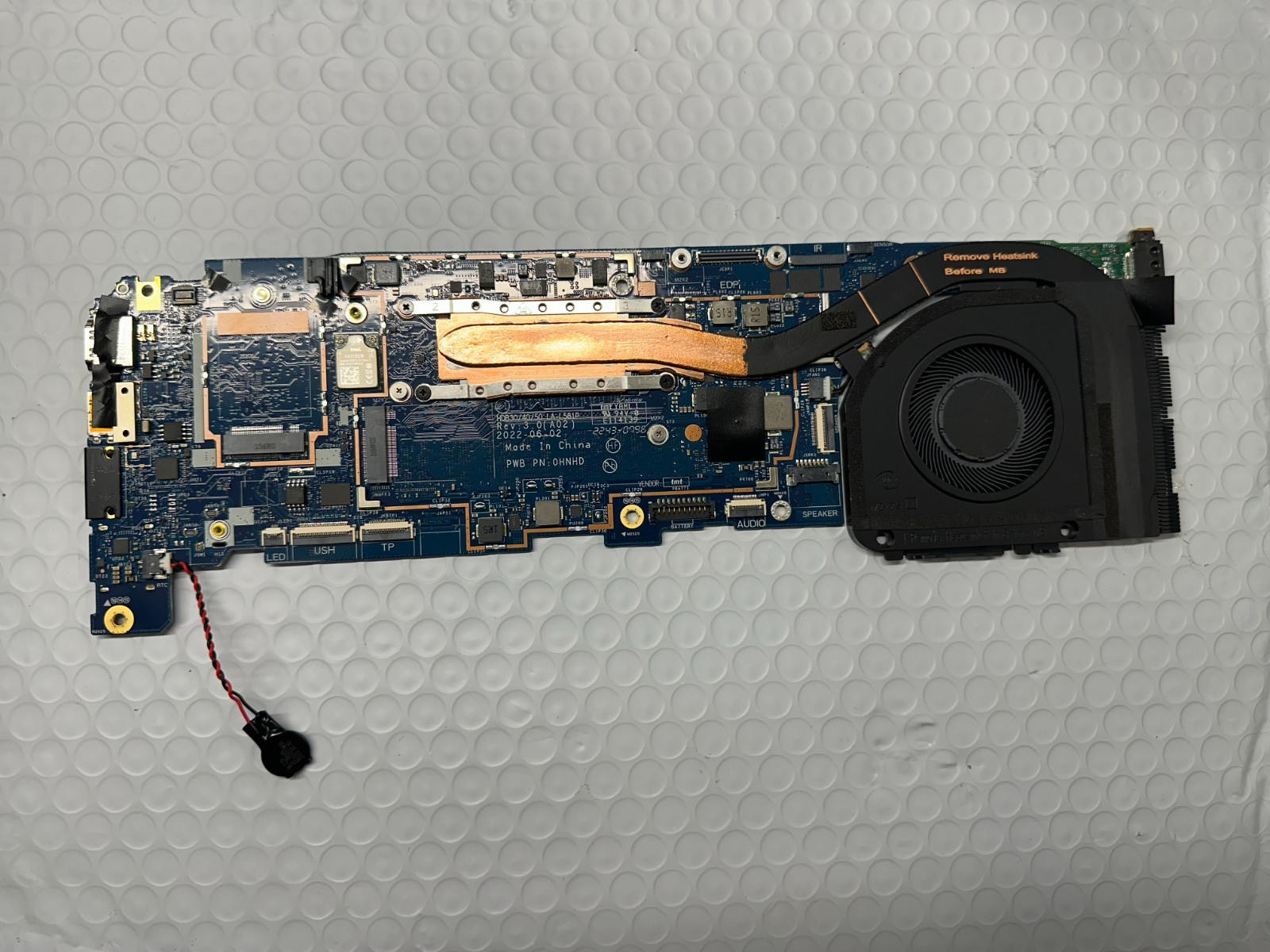 Dell Latitude 14” 7430 i7-1265U 1.8GHz 16GB Motherboard HMKCM product photo 1