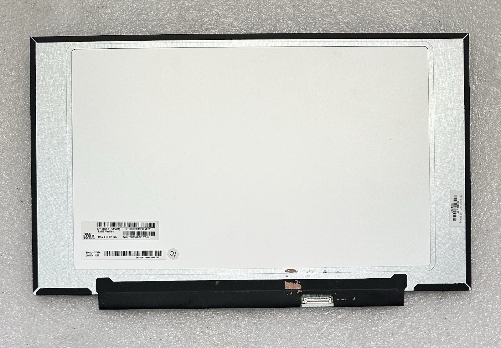 LG Display 14" LCD Glossy Laptop Screen Display 30PIN LP140WFA-SPC1, L61946-001 product photo 2