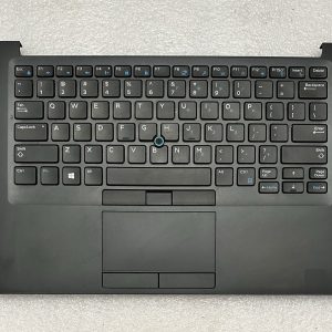 Dell Latitude 7490 14” Laptop Keyboard Palmrest Touchpad JGJWJ, Black Palmrest Keyboard Assembly product photo 1