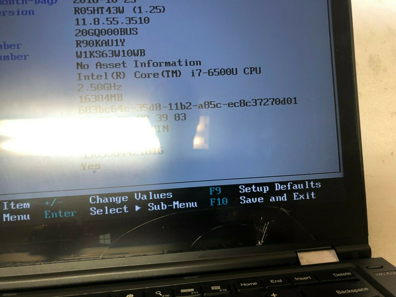 Lenovo P40 Yoga Laptop ThinkPad 20GQ Touch LCD Screen Panel Display *crack Laptop Screen product photo 4