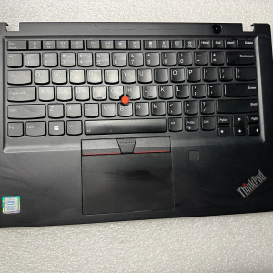 Lenovo Thinkpad T490s 14in palmrest touch pad keyboard 02HM280 Palmrest Keyboard Assembly product photo 1