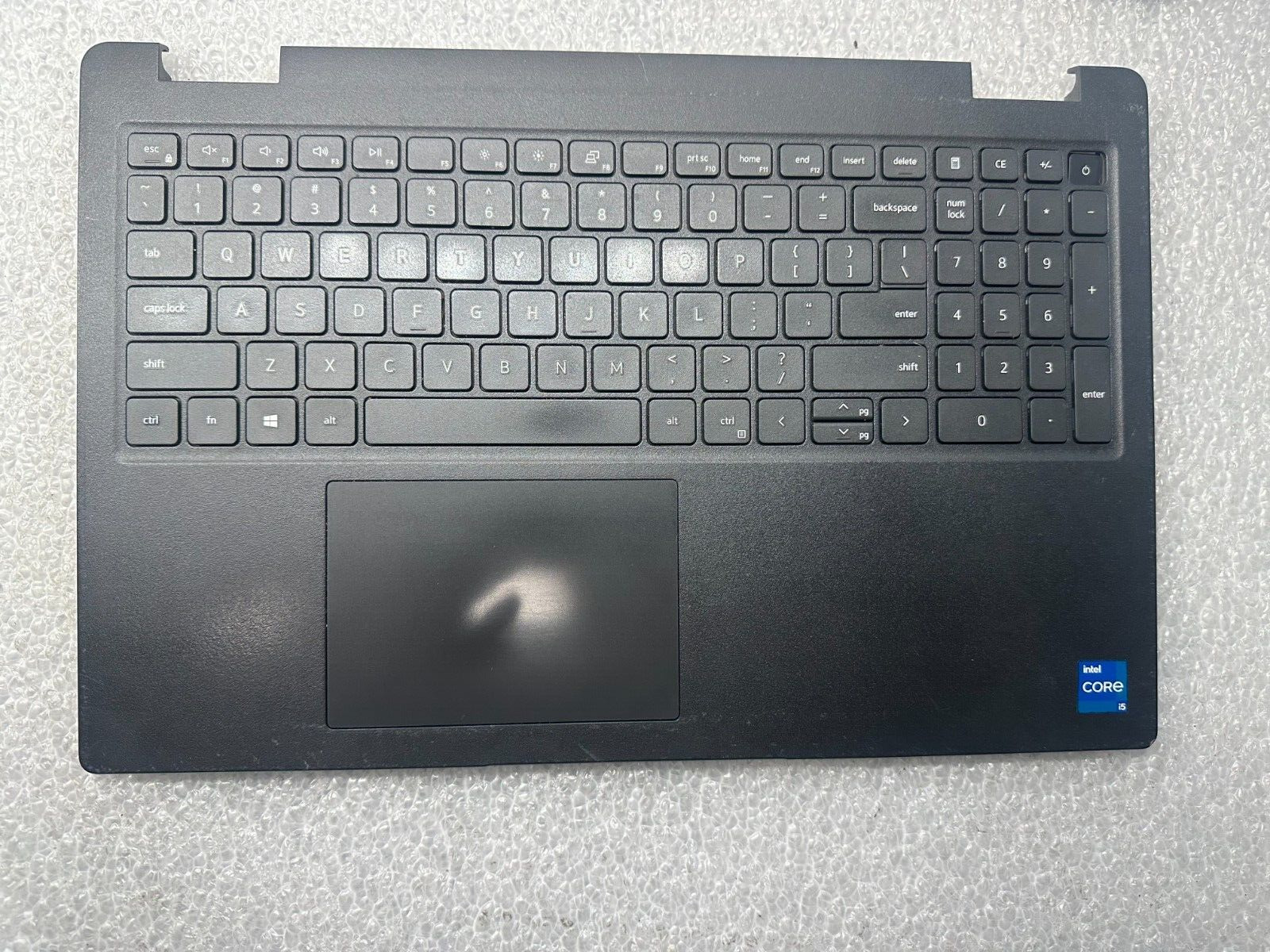 Dell Latitude 3520 palmrest touch pad non-backlit keyobard Palmrest Assembly product photo 1