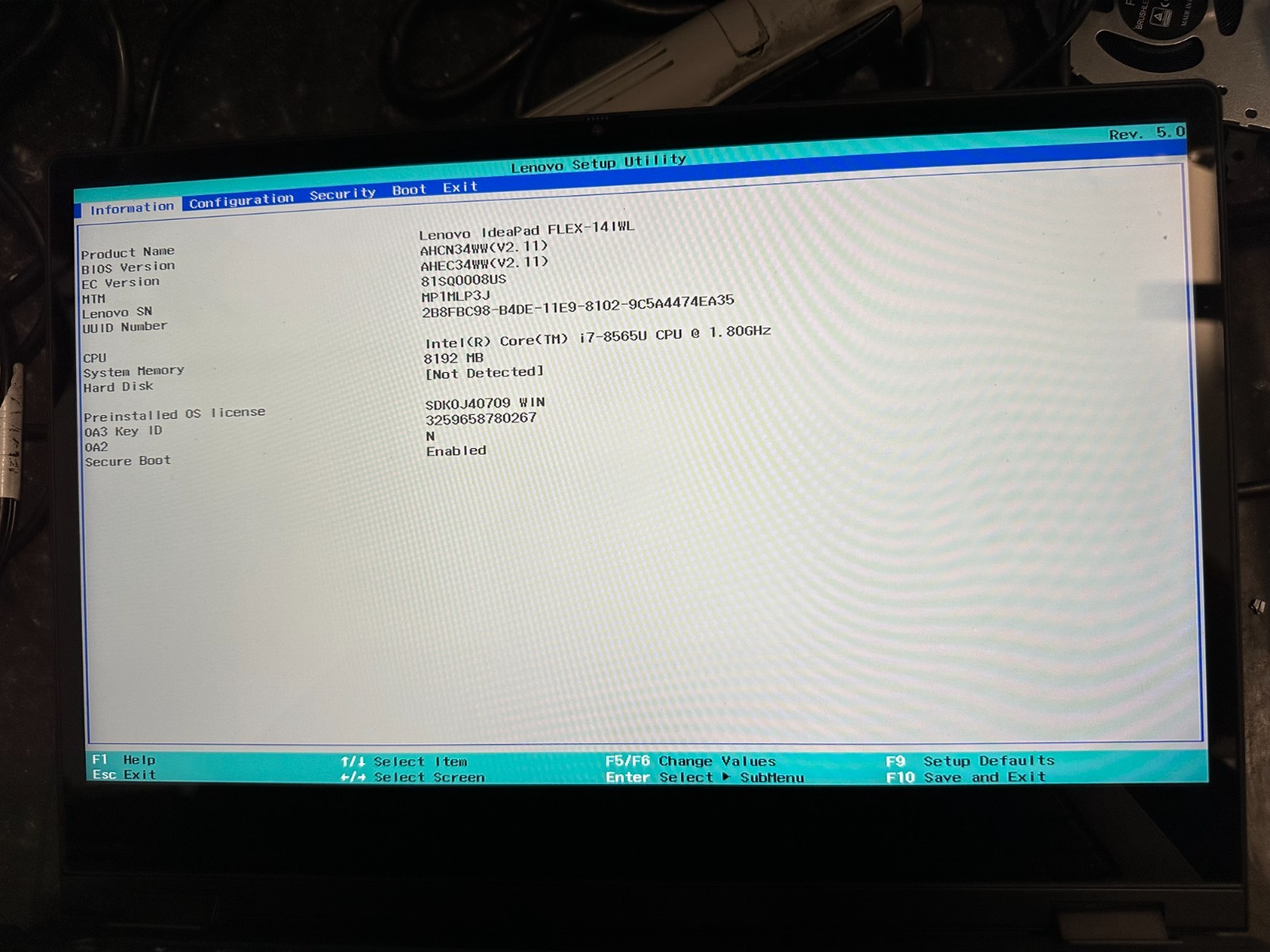 Lenovo Ideapad Flex 14iwl 14in FHD complete touch screen lcd panel display Laptop Screen product photo 3