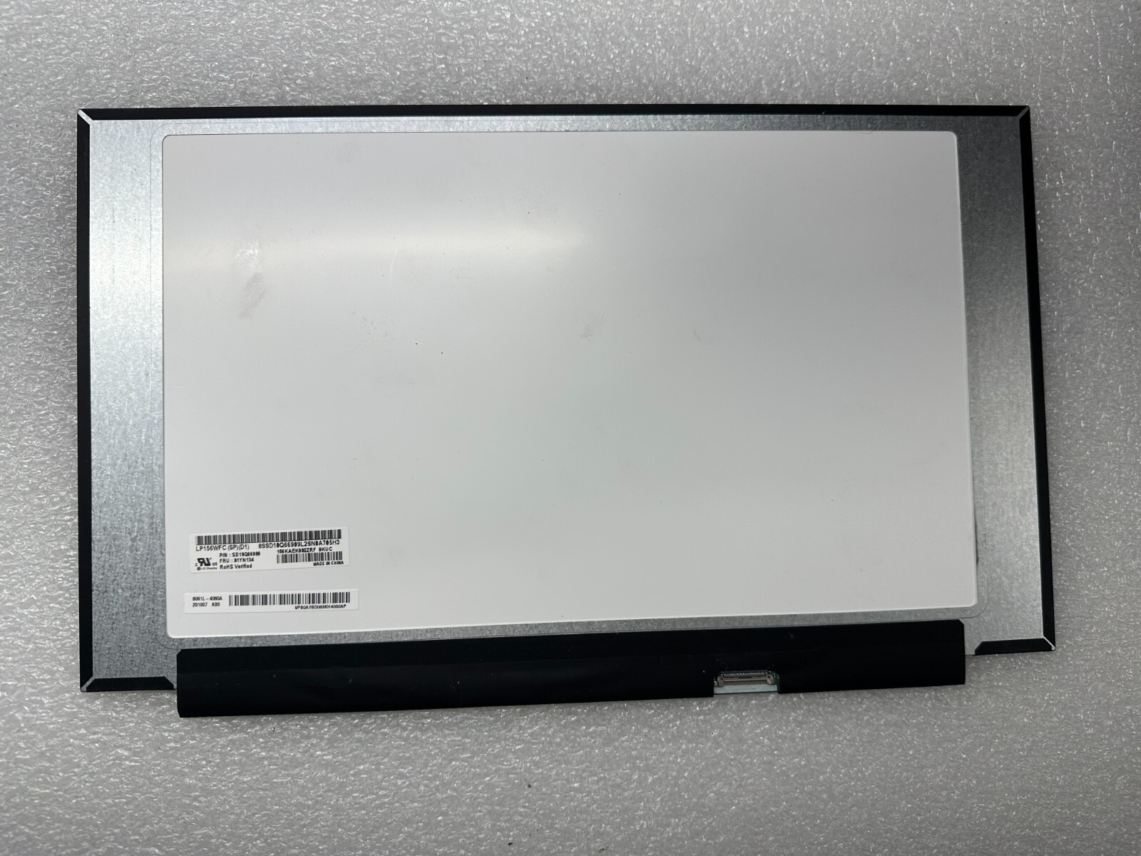 Lenovo Thinkpad E15 gen 1 15.6 LCD Panel Screen LP156WFC-SPD1 SD10Q66909 01YN134 Laptop Screen product photo 2