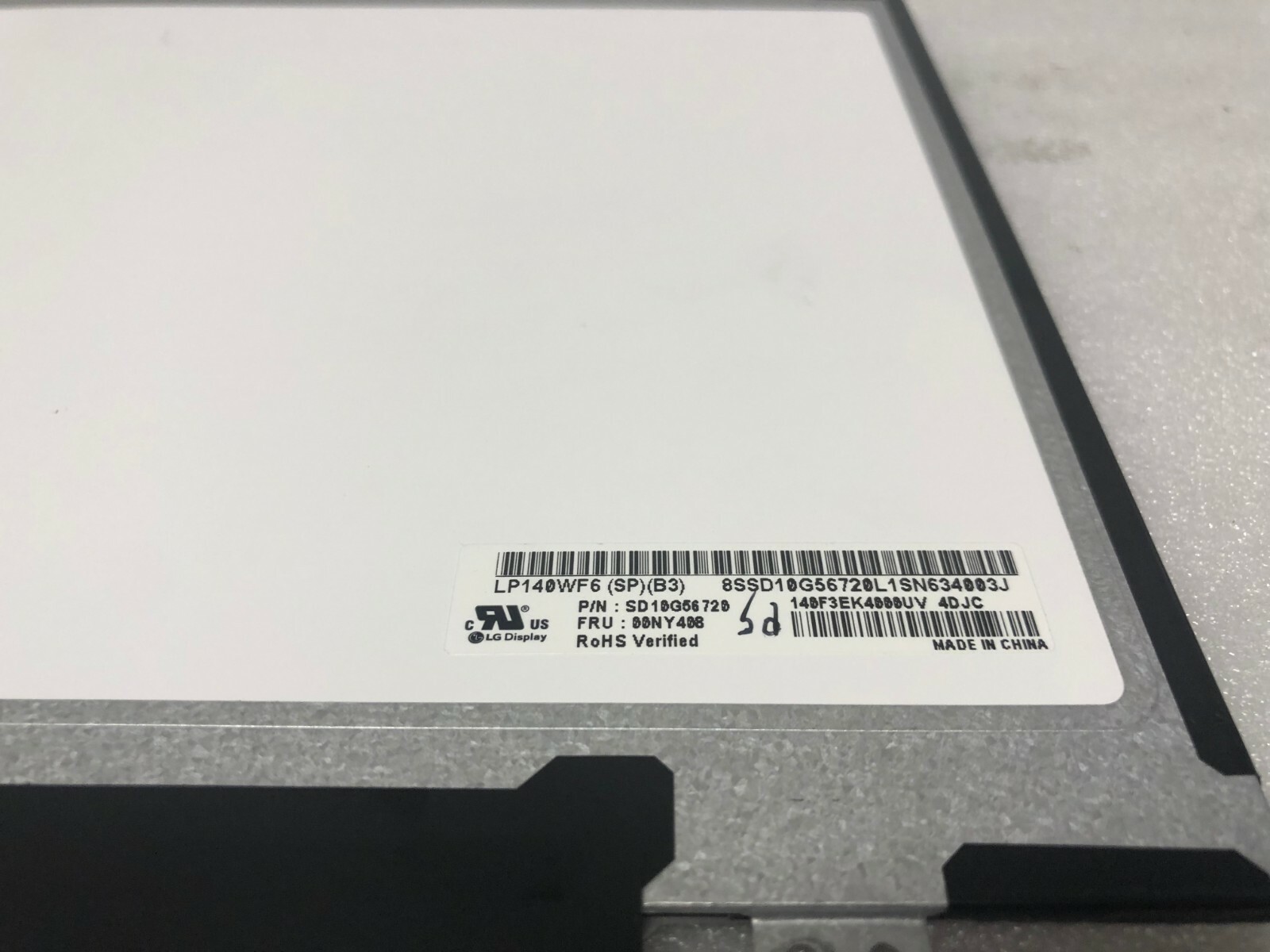 LG LP140WF6-SPB3 FHD 14in LCD Lenovo T460 T460s LCD Screen Laptop Screen product photo 2