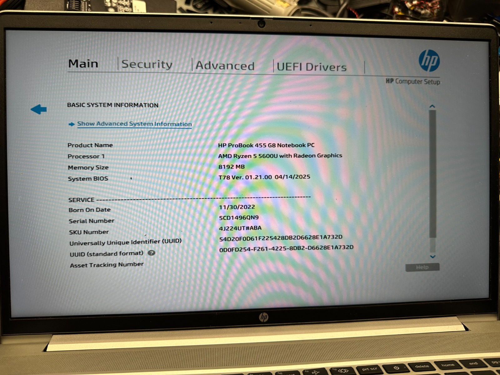 HP Probook 455 G8 15.6 FHD complete lcd screen display panel assembly LCD Screen Assembly product photo 3