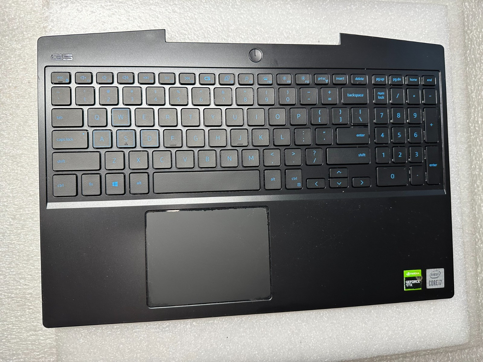 Dell G5 5500 palmrest touch pad keyboard 1RPF5 Palmrest Keyboard Assembly product photo 1