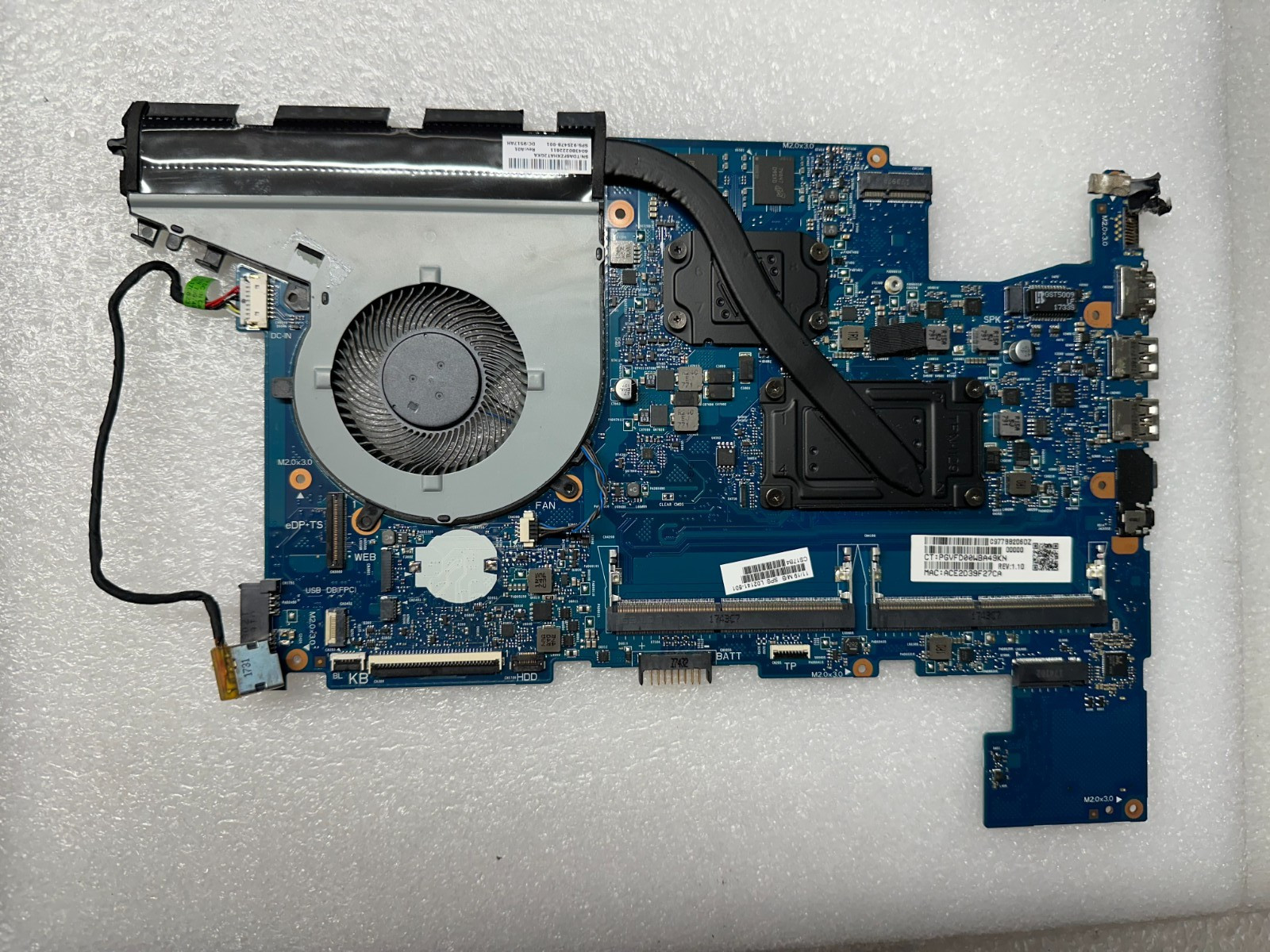 HP 17m-ae111dx i7-8550u Motherboard L02141-601 product photo 1