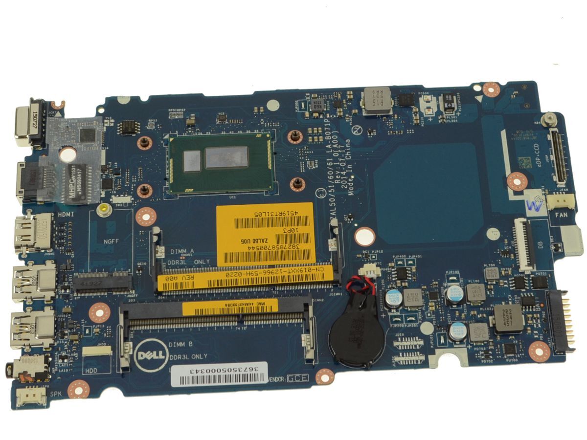 Dell Latitude 3450 i3-4005u motherboard SR1EK IVA01 19XXT product photo 1