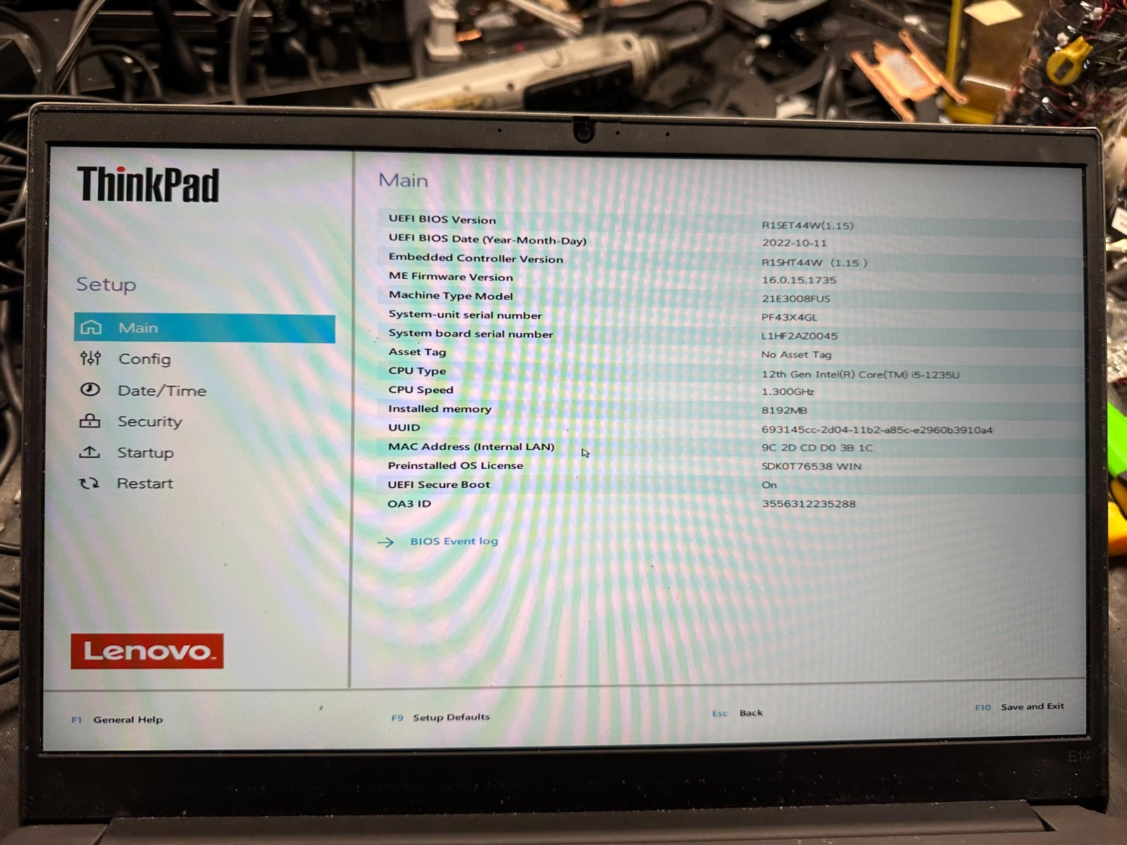 Lenovo Thinkpad E14 Gen 4 14in FHD complete lcd screen display panel Silver Laptop Screen product photo 3