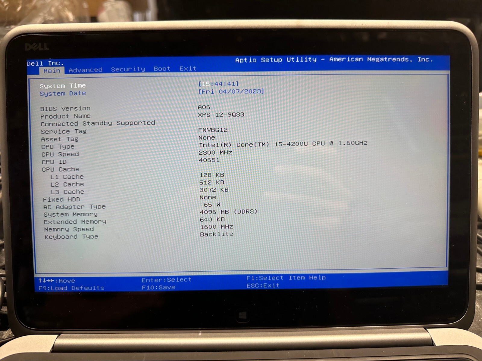 Dell XPS 9Q33 Laptop Motherboard i5-4200u m6jyr product photo 3