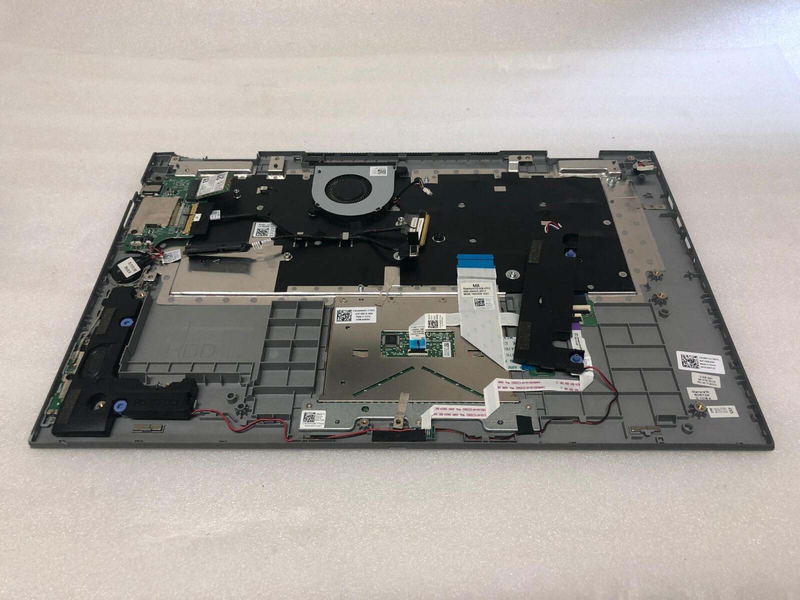 Dell Inspiron 15 5568 5578 15.6" Palmrest Touch pad US Backlit Keyboard 0HTJC Palmrest Keyboard Assembly product photo 4