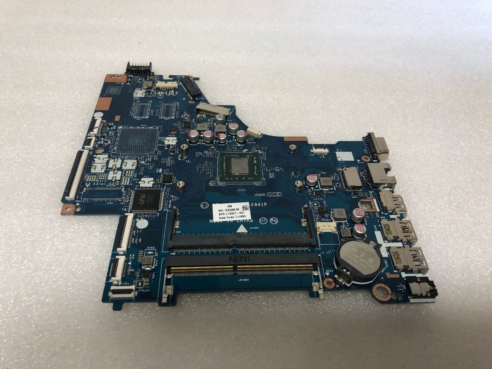 HP 255 G6 AMD A6-9225 Motherboard L14327-601 product photo 1