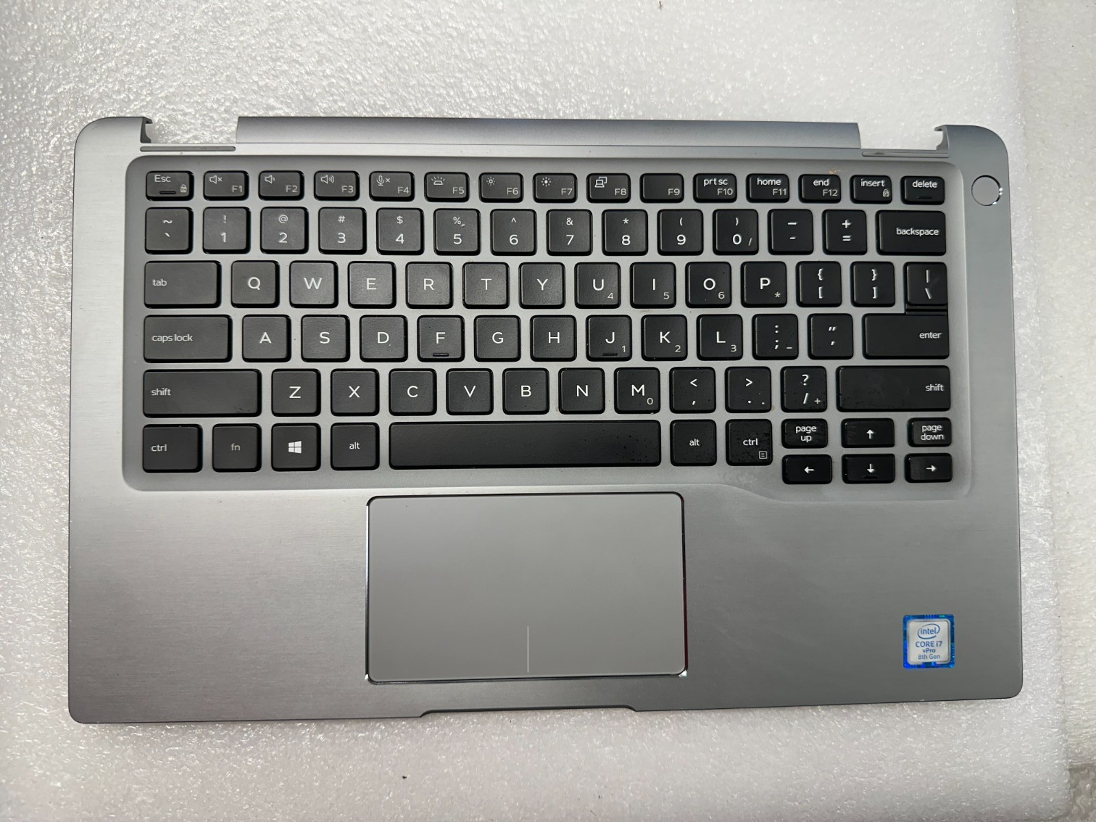 Dell 7400 2in1 palmrest touch pad keyboard 0MH5X5 Palmrest Keyboard Assembly product photo 1