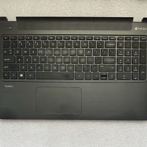 HP Pavilion 15 Palmrest Touchpad Keyboard 776785-001, EAY14002070-2, Gray Palmrest Keyboard Assembly product photo 1